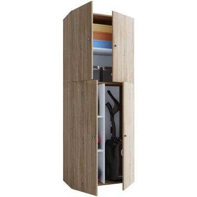 Abbildung von my bath Putzschrank Lona / Sonoma Eiche