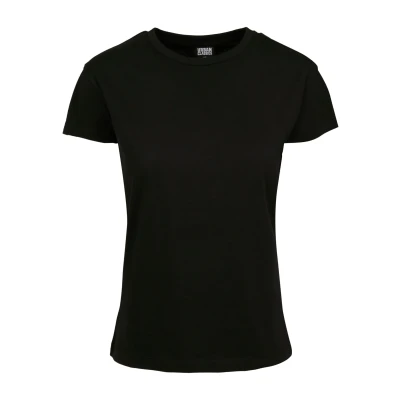 Abbildung von Urban Classics Ladies Basic BOX TEE Tshirt basic, Damen, Größe: 5XL, Black