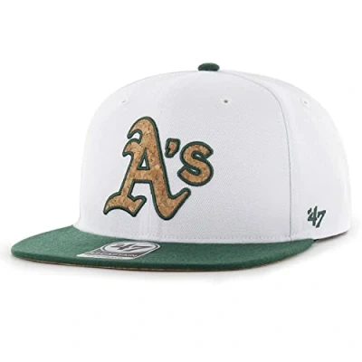 Abbildung von &#039;47 Captain Corkscrew Oakland Athletics Cap, Herren, Größe: One Size, White