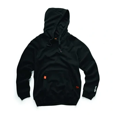 Abbildung von Scruffs Kapuzenpulli „Eco Worker“, schwarz M (T55403)