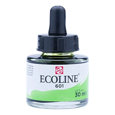 Abbildung von Ecoline Liquid Watercolour Bottle Light Green 601