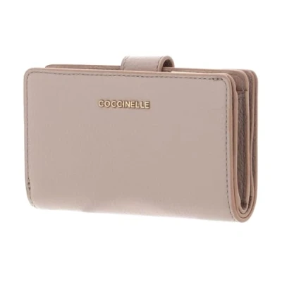 Abbildung von COCCINELLE Geldbörse Mini Wallet Grained Leather, aus echtem Rindsleder