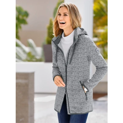 Abbildung von Witt Fleecejacke Kapuzenfleecejacke