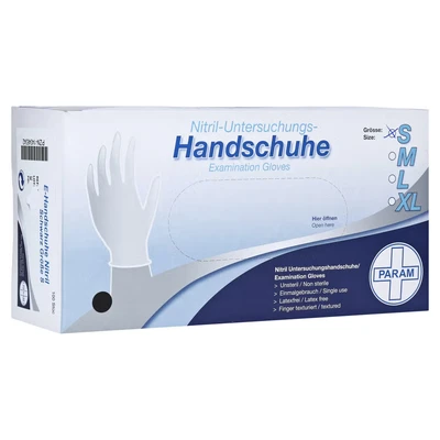 Abbildung von Handschuhe Einmal Nitril S schwarz 100 St