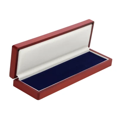 Abbildung von Safe, Münzetui, Elegance, Long Hartschaum geeignet bis max. 230x57 mm. Mahagonifarbe met blauer Innenausstattung Abm: 250x75x37 pro Stk.