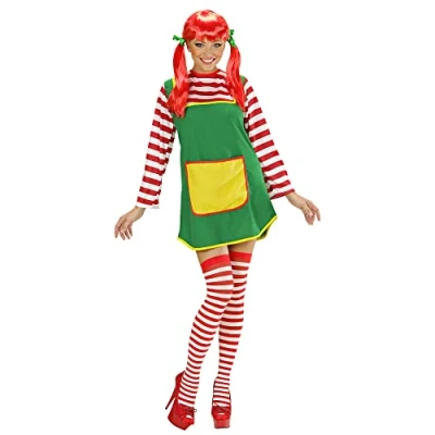 Abbildung von Widmann S.r.l. Kostüm Lustiges Mädchen für Damen, Kleid