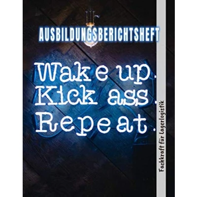 Abbildung von Ausbildungsberichtsheft Fachkraft für Lagerlogistik: Ausbildung Berichtsheft täglich/wöchentlich din a4, 64 Seiten, Stundenplan &amp; ... (Ausbildungsnachweisheft, Band 1)