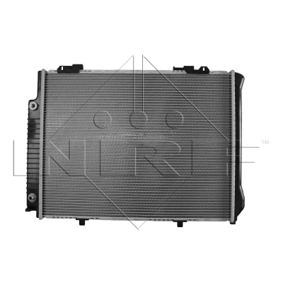 Abbildung von NRF 50579 Kühler, Motorkühlung Aluminium 640 484 42 mit Anbauteilen Kühlrippen gelötet MERCEDES BENZ: E Klasse T modell, Limousine