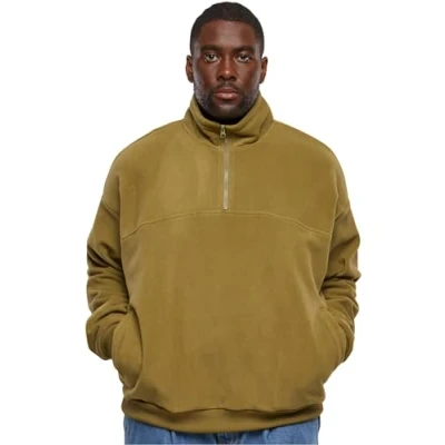 Abbildung von Urban Classics Basic Polar Fleecepullover, Herren, Größe: 3XL, Tiniolive