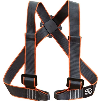 Abbildung von Climbing Technology Torse 7h149afctstd Geschirr, schwarz/orange, One Size