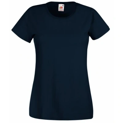 Abbildung von Fruit of the Loom Damen Poloshirt blau Dunkles Marineblau L