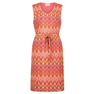 Abbildung von Cartoon OHNE ARM Freizeitkleid, Damen, Größe: 36, Cream pink