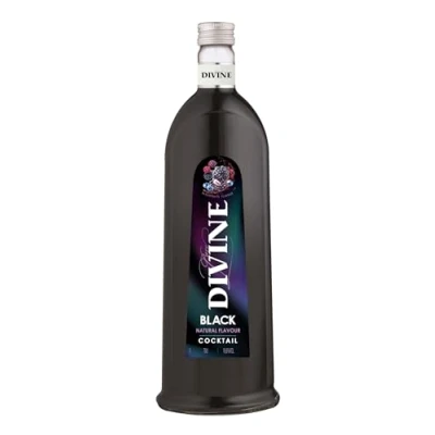 Abbildung von Pure Divine Black Likör, Aromatisierter Vodka Likör aus den Nordvogesen, Frankreich 16,6 Prozent Vol (1 x 0,70 l)