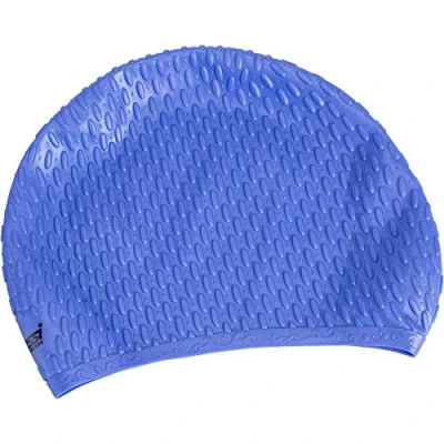 Abbildung von Cressi Damen Silicone Lady Cap Bademütze/schwimmkappe, Hellblau, Uni
