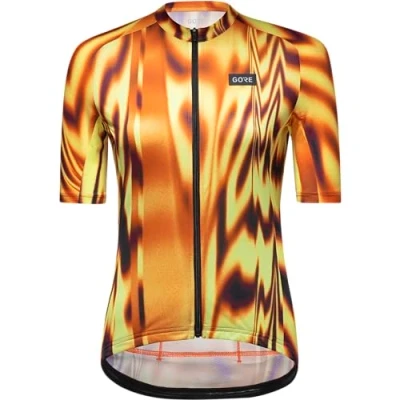 Abbildung von GORE WEAR Damen Spirit Paint Jerseys, Feuerball/Schwarz, 38 EU