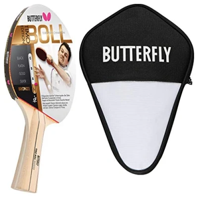 Abbildung von Butterfly 1x Timo Boll Bronze 85010 Tischtennisschläger + Tischtennishülle