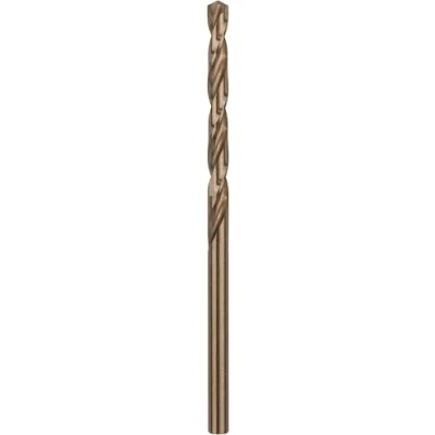 Abbildung von Bosch 10x PRO Stainless Steel HSS Co Spiralbohrer (für Stahl, Edelstahl, Ø 4,10 mm, Professional Zubehör Bohrmaschine/Schrauber)