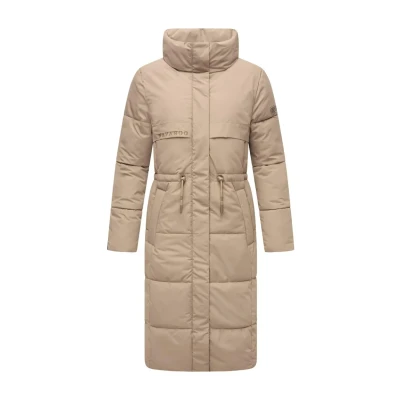 Abbildung von Navahoo DER Wahnsinn Wintermantel, Damen, Größe: Medium, Taupe grey