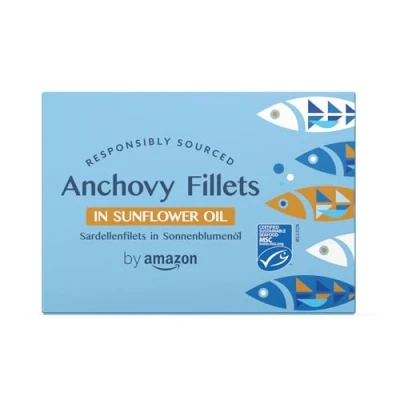 Abbildung von by Amazon MSC Sardellenfillets In Sonnenblumenöl, 6x50g