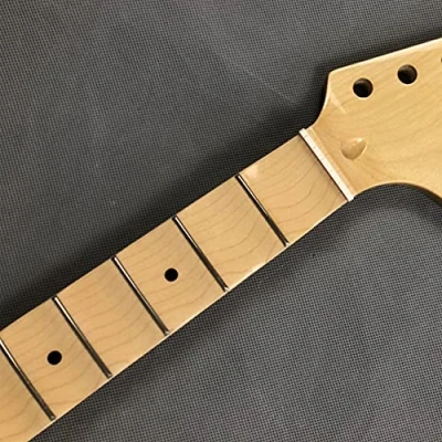 Abbildung von Big Head Full Scalloped Guitar Neck Replacement 24 Fret 64,8 cm Ahorn Griffbrett Gloss