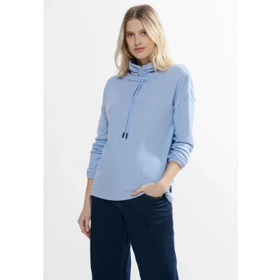Abbildung von Cecil MIT Grossem Kragen Bluse, Damen, Größe: XXL, Blau