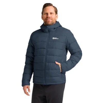 Abbildung von Jack Wolfskin Daunenjacke &quot;ATHER DOWN HOODY M RDS&quot;, mit Kapuze