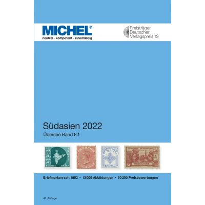 Abbildung von Michel catalogus Overzeese gebieden deel UK. 8.1 Zuid Azie