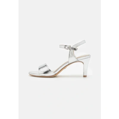 Abbildung von Tamaris Damen Sandalette in silber/platin Gr. 37