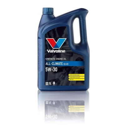 Abbildung von Valvoline All Climate C2/C3 5W 30 5l Motoröl 881925 VOLKSWAGEN: Golf 5 Schrägheck, Caddy 3 Kastenwagen, Passat B6 Limousine, OPEL: Vectra B Caravan