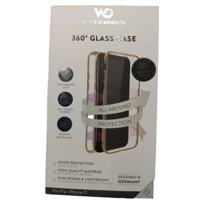 Abbildung von Black Rock Schutzhülle 360 Glass (für Apple iPhone 11, Perfekter Schutz, schlankes Design, Plastik, Cover) Gold