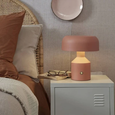 Abbildung von IT&#039;S ABOUT ROMI Tischlampe Porto, 30 cm, terracotta, Metall