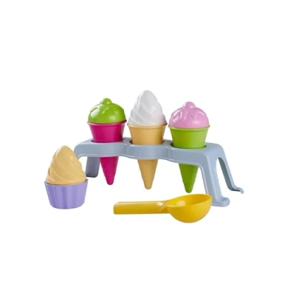 Abbildung von Androni Sandkasten Eisständer Cupcake 10 tlg., (10 tlg)