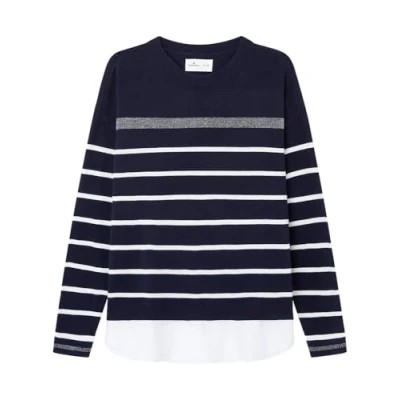 Abbildung von Springfield Strickpullover, Damen, Größe: Large, Dark blue