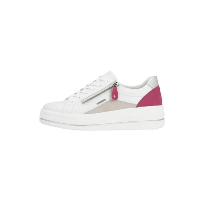 Abbildung von Remonte Sneaker low, Herren, Größe: 40, white rose magenta silver Schuhe
