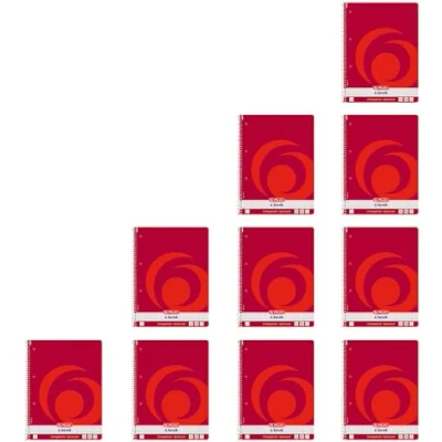 Abbildung von Herlitz Collegeblock A4, 80 Blatt mit Rand links, 70 g/m² (10x kariert)