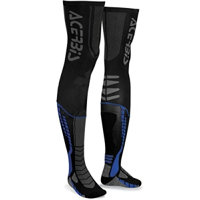 Abbildung von Acerbis X Leg Pro Socken, Schwarz/Blau, XXL