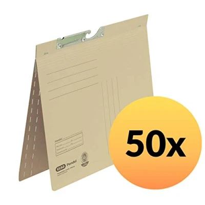 Abbildung von ELBA Pendelhefter, 50er Karton, Manila chamois