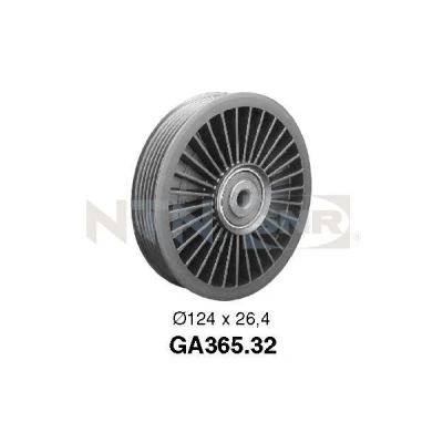 Abbildung von SNR GA365.32 Umlenkrolle VOLVO: V70 I, V40 Schrägheck, 2, OPEL: Insignia B Grand Sport