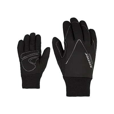 Abbildung von Ziener Kinder Unico Junior Langlauf/Nordic/Crosscountry Handschuhe Winddicht Atmungsaktiv Soft Shell, black, S