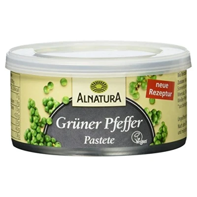 Abbildung von Alnatura Bio Pastete Grüner Pfeffer, vegan (1 x 125 g)