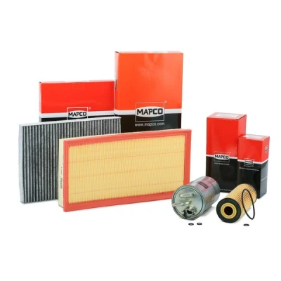 Abbildung von MAPCO 68903 Filter Satz fünfteilig VOLKSWAGEN: Golf 4 Variant, Schrägheck, Bora SKODA: Octavia 1 Combi, I Schrägheck