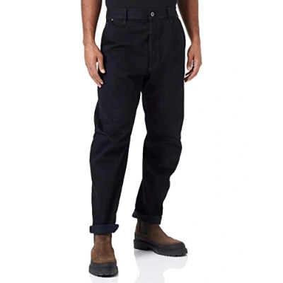 Abbildung von G STAR RAW Men&#039;s Jeans Grip 3D Relaxed Tapered Jeans, Schwarz (pitch black D19928 D182 A810), 30W / 30L