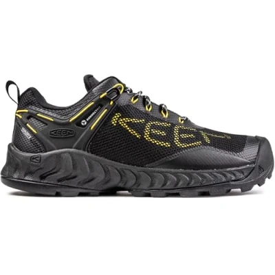Abbildung von KEEN Herren NXIS Evo Waterproof Kein Absatz, Black Yellow, 42 EU