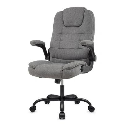 Abbildung von Intimate WM Heart Ergonomischer Bürostuhl,Schreibtischstuhl Stoff, Bürosessel mit Armlehnen, 360 Bürodrehstuhl Höheverstellbar,Chefsessel Stoff,Bürostuhl 150kg Grau
