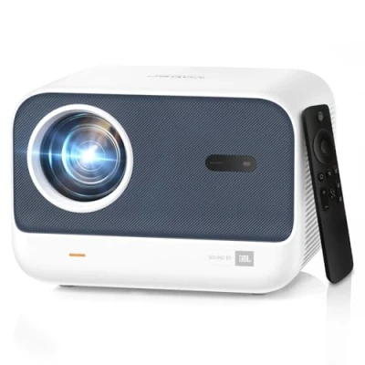 Abbildung von Beamer Sound by JBL, 700 ANSI 1080P Native Projektor, Yaber L2s Nahtloser Autofokus Smart Beamer, Video mit WiFi6 und Bluetooth 5.1 Heimkino für Handy/Laptop, Kompatibel TV Stick