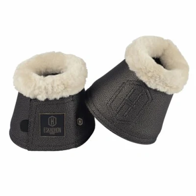 Abbildung von Eskadron Hufglocken Heritage Stingray Faux Fur Schwarz