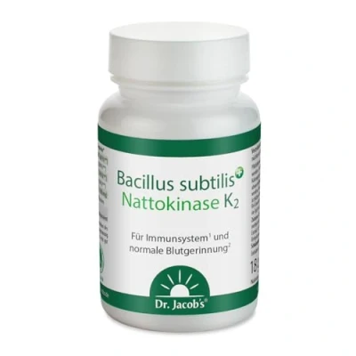 Abbildung von Bacillus subtilis plus Nattokinase Enzym 60 St