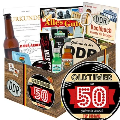 Abbildung von Oldtimer 50 / Zum 50ten Geburtstag/DDR Männer Geschenk
