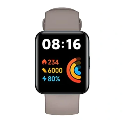 Abbildung von Xiaomi Redmi Watch 2 Lite Strap (Braun), Original TPU Armband für Lite, Braun, italienische Version