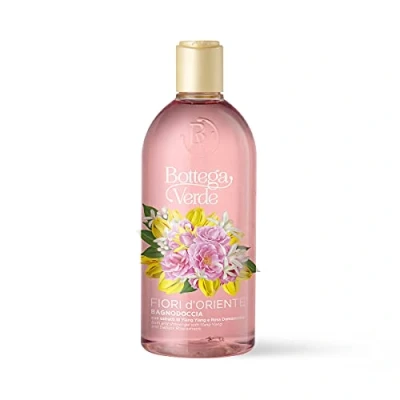 Abbildung von Bottega Verde, Fiori d&#039;Oriente Duschbad mit Extrakten aus Ylang und Damaszener Rose (400 ml)